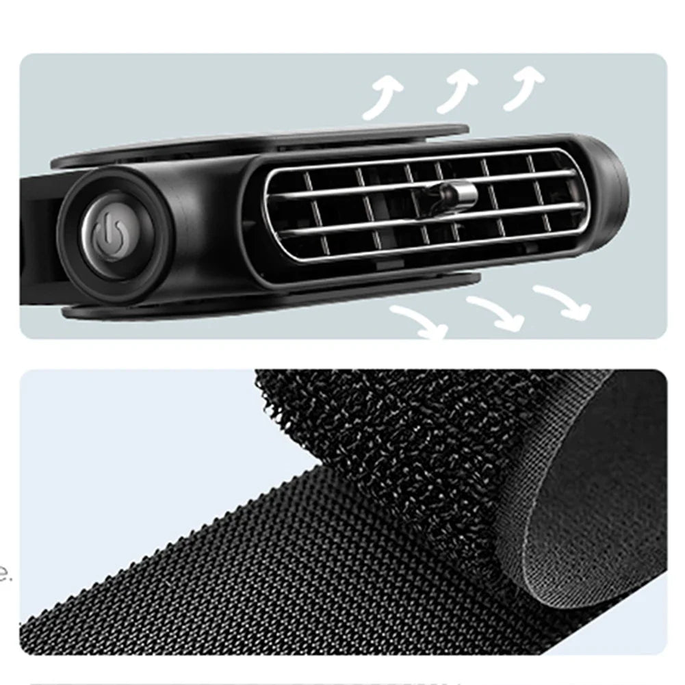 Power button and mounting strap detail